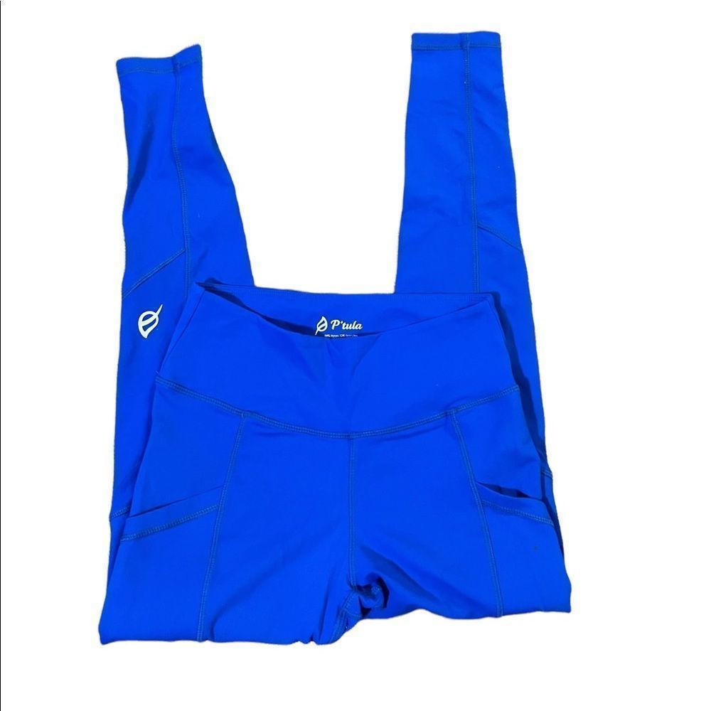 P’tula blue leggings